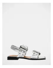 [Steve Madden] Saria Sandal in Silver