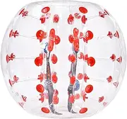 VEVOR Inflatable Bumper Ball 1-Pack, 4FT/1.2M Body Sumo Zorb Balls for Teen, 0.8mm Thick PVC Human Hamster Bubble Balls for Outdoor Team Gaming Play, Bumper Bopper Toys for Garden, Yard, Park