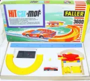 Faller HIT CAR 1:64 MOT Racing Car + Track Set Battery Operated MIB`70 TOP RARE!