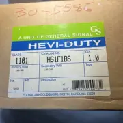 General Signal HS1F1BS Hevi Duty Transformer Type HS 1.0 KVA