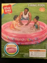 Swimming Pool - 3 Rings, Round Shape, Ball Pit & Paddling Pool