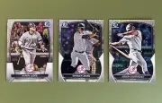 New York Yankee 3 Card Lot ( Dominguez, Judge, Jones) 2023 Bowman Chrome Mojo