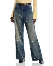 Essentiel Antwerp Held High Rise Jeans in Bel Air