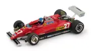 Model Car f1 Gp diecast formula 1 Scale 1:43 Brumm Ferrari 126 C2 Figure
