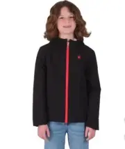 Spyder Youth Superlite Jacket Black Unisex Size Medium (10/12) NWT