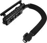 jojofuny Professional Phone Stabilizer Rig Lightweight Video Stabilizer for Camcorder and Smartphone Recording Stability for Travel and Outdoor Use