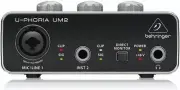 U-PHORIA USB Audio Interface Recording Microphone Instrument Equipment UM-2 JP