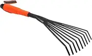 Hand Rakes for Picking up Leaves | Ergonomic Handle Soil Tiller | Yard Flower Beds Claws Tool, Pick up Leaves Shrub for Garden Sweep, Loosening Soil