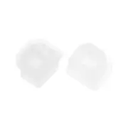 10pcs Silicone USB B Port Protectors Anti-Dust Stopper Cap Cover, Clear