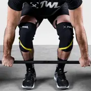 TWL - COMPETITION KNEE SLEEVES - 7MM - BLACK/YELLOW - PAIR