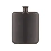 Davis & Waddell - Fine Foods Summit Hip Flask 170ml Gunmetal