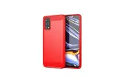Realme 7 Pro Cover Case Brushed TPU Case - Red