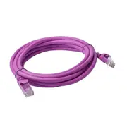 8Ware 3m Cat6a UTP Snagless Ethernet Cable LAN RJ45 Network Connector Purple