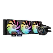 Vetroo R360 Liquid CPU Cooler ARGB & PWM Fans fo Intel LGA1851/1700 AMD AM5/AM4