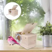 Cockatiel Nesting Box Parrotlets Mating Box Wooden Bird House