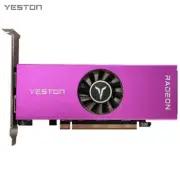 Yeston AMD Radeon RX 6400 4GB GDDR6 Low Profile PCIE 4.0 64 Bit Graphics Card