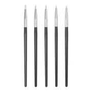 5pcs Clay Sculpting Tool Set, Clay Sculpting Shaper Rubber Tip White