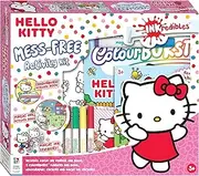 Inkredibles Activity Kit Hello Kitty – Includes ColourBurst and Magic Ink Books, Markers, and Stickers – Mess-Free Colouring Set for Creative Play Anywhere – For Kids Ages 3–5