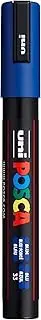 Uniball Water-Based Posca PC5M 2.5mm Bullet Tip Marker, Blue, Blue, (10277E)
