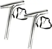 2PCS Stainless Steel Outrigger Fishing Rod Holder for Marine Boat Yacht
