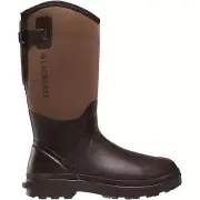 Lacrosse Mens Alpha Range Air Circ 14" Brown Work Boot - Size 8 Medium
