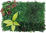 Emulated Plant Wall Lifelike Grass Panel for Garden Balcony Decoration No Maintenance Required for Events Lawn Spaces Vivid Faux Greenery for Use