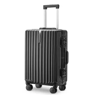 【WALLABY 袋鼠】馬卡龍鋁框行李箱 旅行箱 登機箱 拉桿箱 鋁框行李箱 鋁框登機箱 20吋24吋26吋28吋