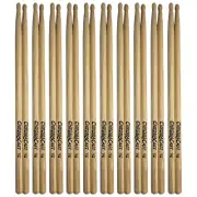 ChromaCast 7A USA Made, Wood Tipped, Hickory Drumsticks | 10 Pairs