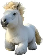 Robot Horse - Robot Horse Toy | Robotic for Kids | Cute Plush Walking Toy Simulation Smart | Electronic Plush Companion, Soft Robotic Pet for Boys Girls, Birthday