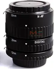 [Meike] MK-N-AF-B Auto Focus AF Macro Extension Tube Set for Nikon D-SLR Camera