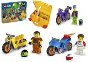 LEGO City 66707 3-in-1 Stuntz Value Set 3 Minifigures 3 Bikes and Carrying Case