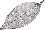 [Operitacx] Leaf DIY Pendant Sliver Leaf Pendant Tree Leaf Charms Pendants Leaf Pendant Necklace Leaves Pendant Necklace Jewelry Alloy Pendants Tree Leaf Charms Collection Metal Blade