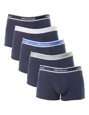 [Mitch Dowd] Plain Cotton Trunk 5 Pack in Navy