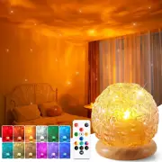Crystal Light Projector for Bedroom, 216 Modes Mood Lighting for Bedroom, Remote