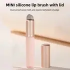Silicone Makeup Lip Concealer Brush Lipstick Gloss Blender Mini Applicator Tool