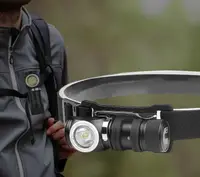 在飛比找松果購物優惠-磁吸 輕量化頭燈 頭戴式 超強光 手電筒 工作燈 登山 露營