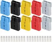 10pcs Anderson Style Plug Connector 50AMP Caravan Trailer Solar 6AWG