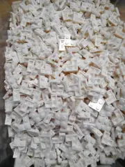 Lego White Plate 2X2 Corner 50 Pieces Bulk Lot NEW