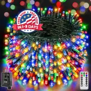 Guirnalda 1000 Luces Navideñas Varios colore Decor De Navidad Para Exterior 328F