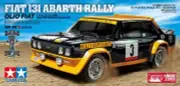 Tamiya 1/10 Electric RC Car Abarth Rally OLIO FIAT MF-01X Chassis Painted Body