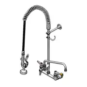 T&S Brass B-0133-12CRBKIT with Add On Faucet Pre-Rinse Faucet Assembly