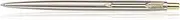[PARKER] Stainless Steel Classic Ball Pen with Gold Plated Clip Fine Point Fitted with NEW Quink Flow Refill