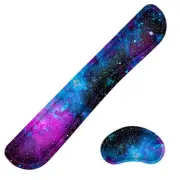 Wrist Rest for Computer Keyboard and Mouse Pad Support Memory Foam Set Easy T...