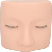 Eyelash Extension Mannequin Head Realistic Comfortable PVC Reusable for Practice