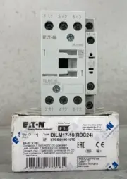 NEW EATON XTCE018C10TD CONTACTOR 3P 18A 24VDC COIL 1N.O. C-FRAME