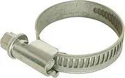 SOMATHERM FOR YOU - Set of 2 stainless steel clamps - width 8 mm - for pipe diameter 14-36 mm
