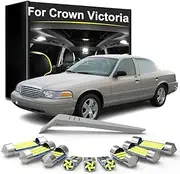 LED Interior Light Bulb Kit, For Ford Crown Victoria 1992-2004 2005 2006 2007 2008 2009 2010 2011 Car LED Dome Lamp