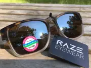 RAZE Eyewear Sunglasses Sahara Matte Tortoise Brown Lens 29361 Women's Ladies