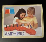NEW UNOPENED Vintage 1976 Tupperware Toy Amphibio Complete set IN ORIGINAL BOX