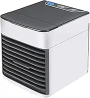 Mini Portable USB Arctic Air Conditioner Air Cooler LED Personal Desk Cooling Fan 7 LED Light
